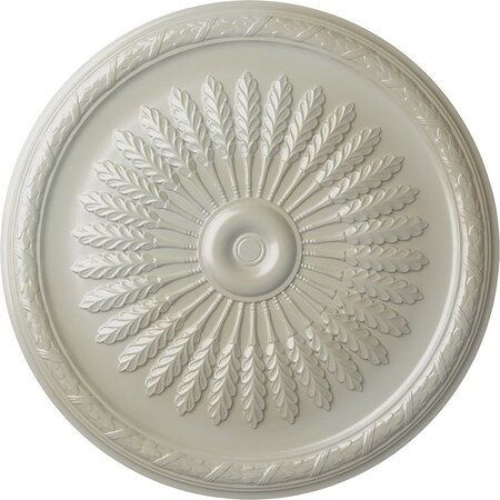 Juniper Ceiling Medallion (Fits Canopies Up To 7), Hand-Painted Flash Blue, 36OD X 1 1/2P